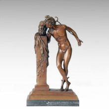 Мифология Рисунок Статуя Гермес Секретная бронзовая скульптура TPE-233